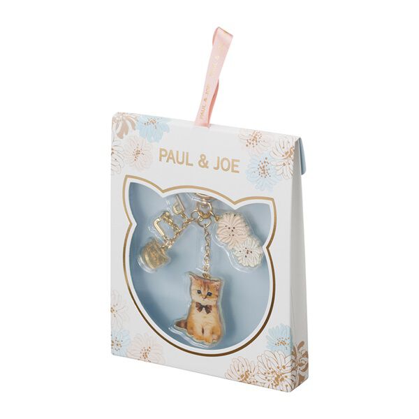 PAUL&JOE「おすましヌネットのキーリング／ポール＆ジョー」|チャーム・キーホルダー|