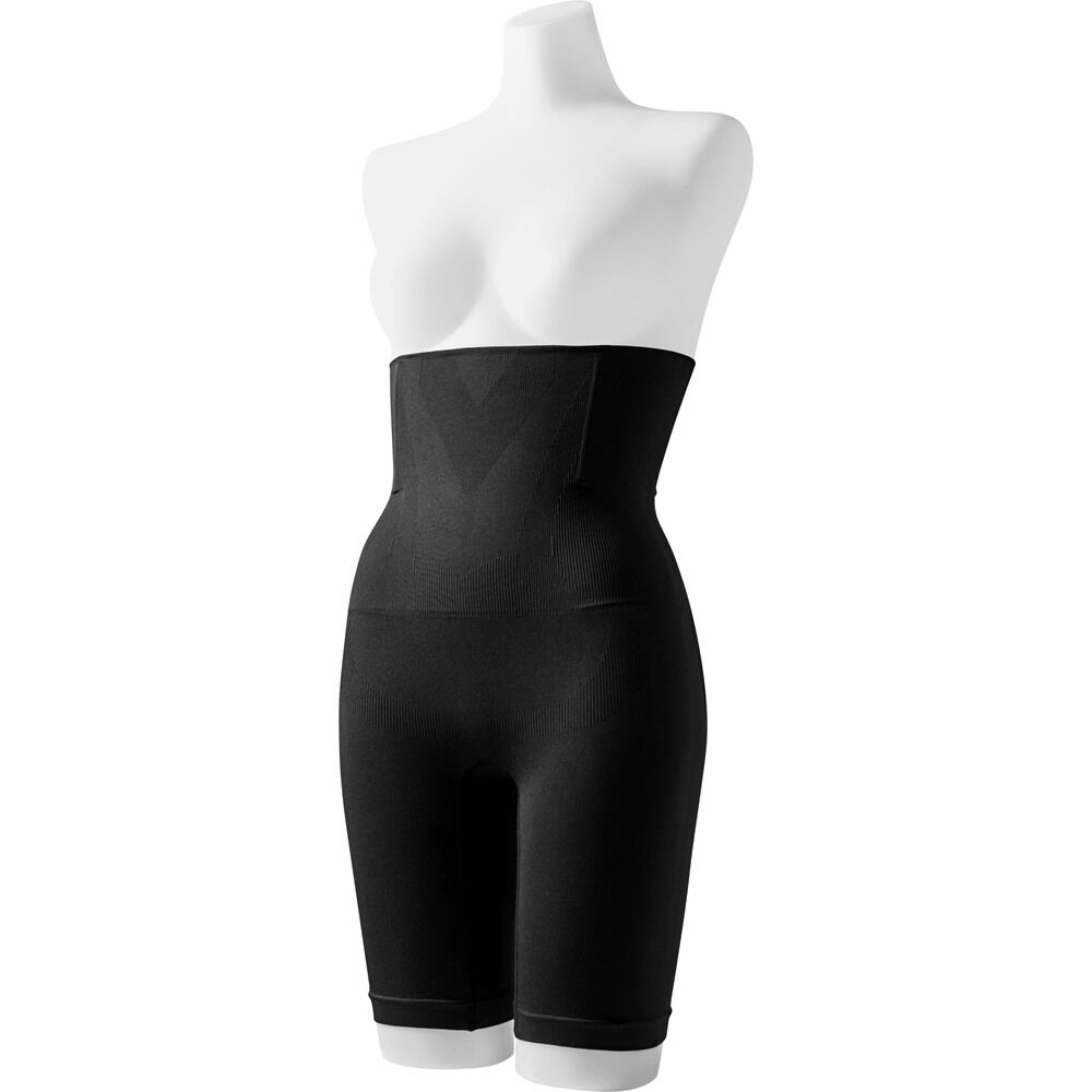 BACKYARD FAMILY「補正下着 ガードル 通販 補整ガードル ハイウエスト ガードルショーツ ウエスト 立体 3D」|インナー|ブラック1