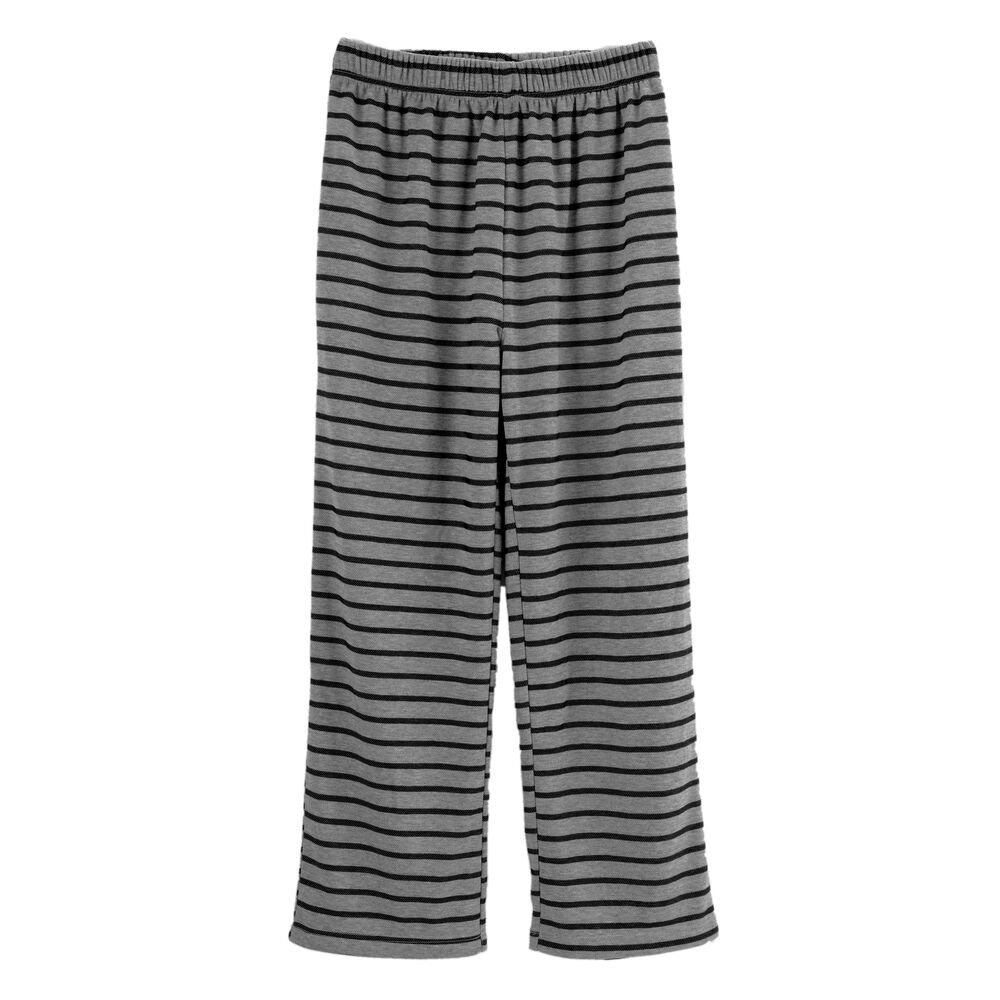 BACKYARD FAMILY「裏起毛 パンツ レディース ゆったり 通販 ルームウェア もこもこ 冬 ストレッチ 部屋着 暖かい」|ルームウェア|グレー1
