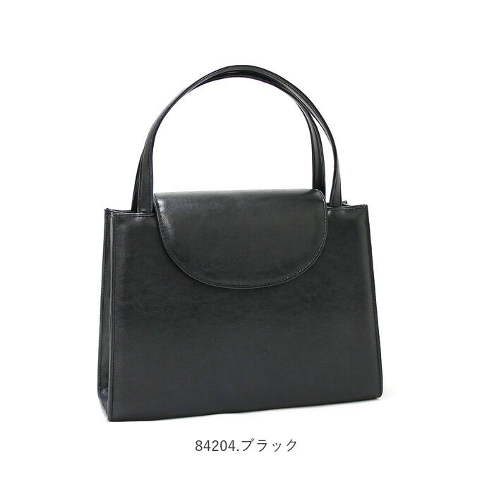 BACKYARD FAMILY「フォーマルバッグ 黒 通販 ローヤル 合皮 冠婚葬祭 ハンドバッグ ブラック 鞄 カバン 上品」|ハンドバッグ|