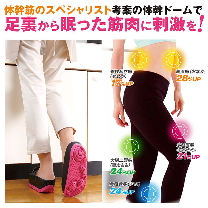 BACKYARD FAMILY「健康サンダル レディース 通販 体幹スリッパ 健康スリッパ サンダル 室内 屋外 スリッパサンダル」|サンダル|