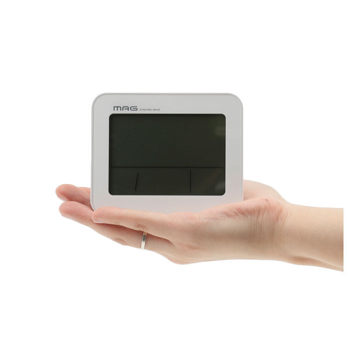 BACKYARD FAMILY「目覚まし時計 電波 通販 電波時計 デジタル 置き時計 置時計 時計 アラームクロック」|クロック・置時計|