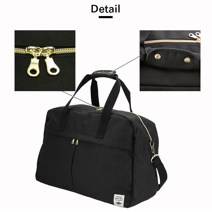 BACKYARD FAMILY「ボストンバッグ レディース 2泊 通販 修学旅行 女子 旅行用 大容量 軽量 かわいい 可愛い」|ボストンバッグ|