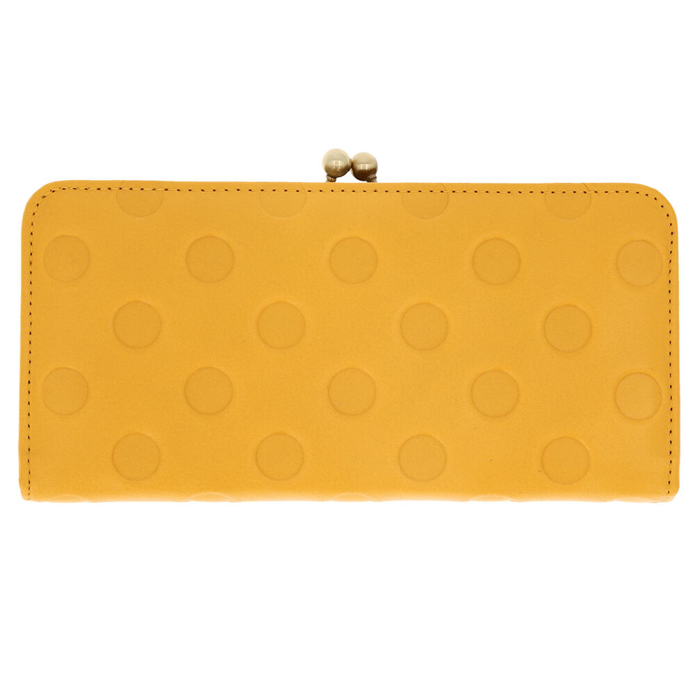 BACKYARD FAMILY「財布 レディース 長財布 ブランド 通販 un signet アンシグネ がま口 本革 レザー」|財布|イエロー1