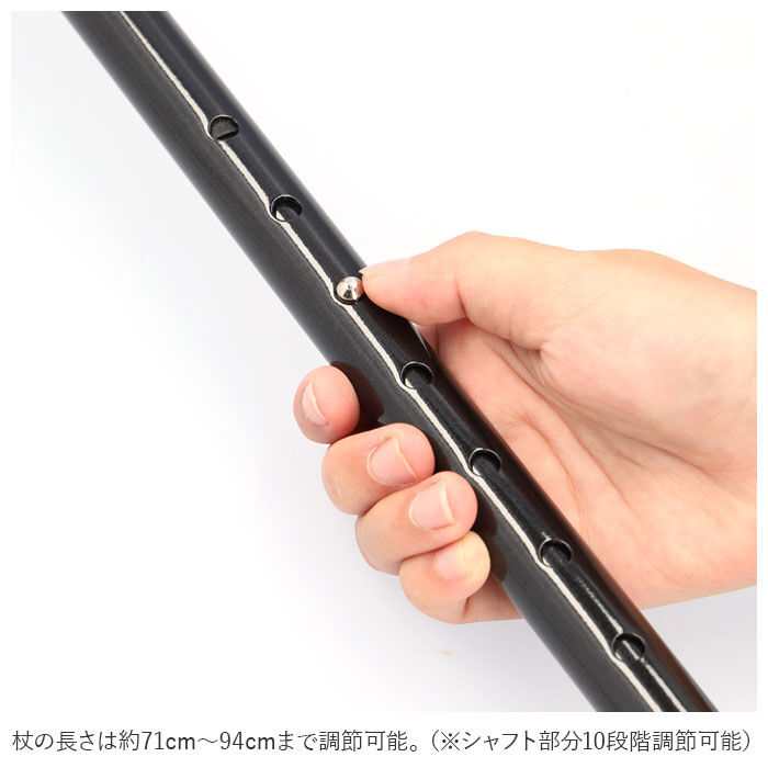 BACKYARD FAMILY「杖 折りたたみ 通販 おしゃれ 折り畳み 女性 男性 丈夫 ステッキ 愛杖 抗菌シリーズ 女性用」|その他|