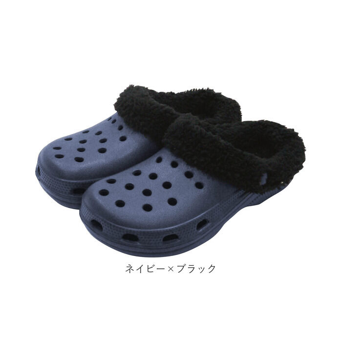 BACKYARD FAMILY「ボア サンダル キッズ 通販 女の子 男の子 冬 冬用 秋冬 あったか 暖かい ふわふわ もこもこ」|サンダル|