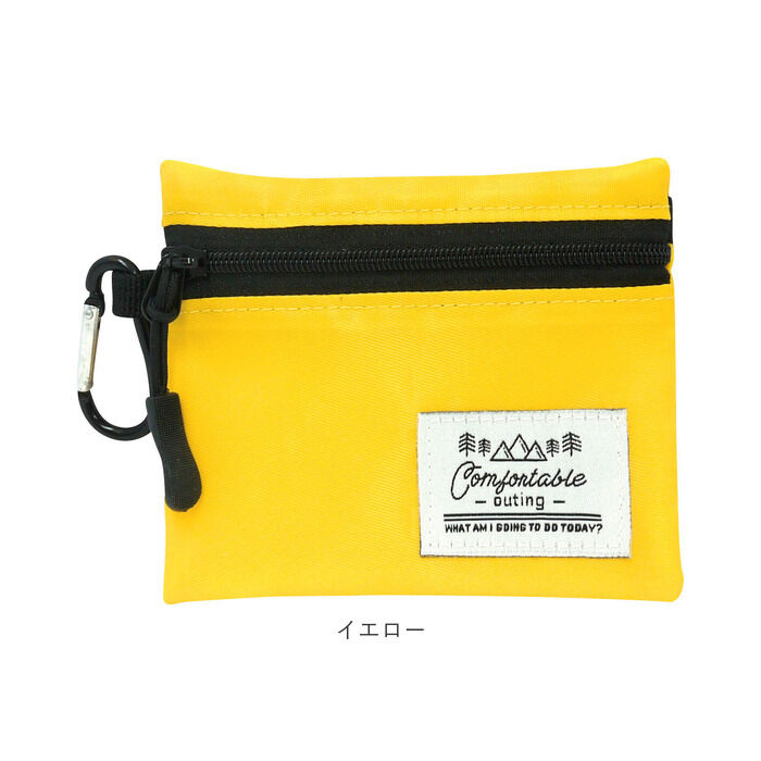 BACKYARD FAMILY「パスケース コインケース 通販 小銭入れ ミニ財布 小物入れ カラビナ付き カラビナ キーホルダー」|コインケース|