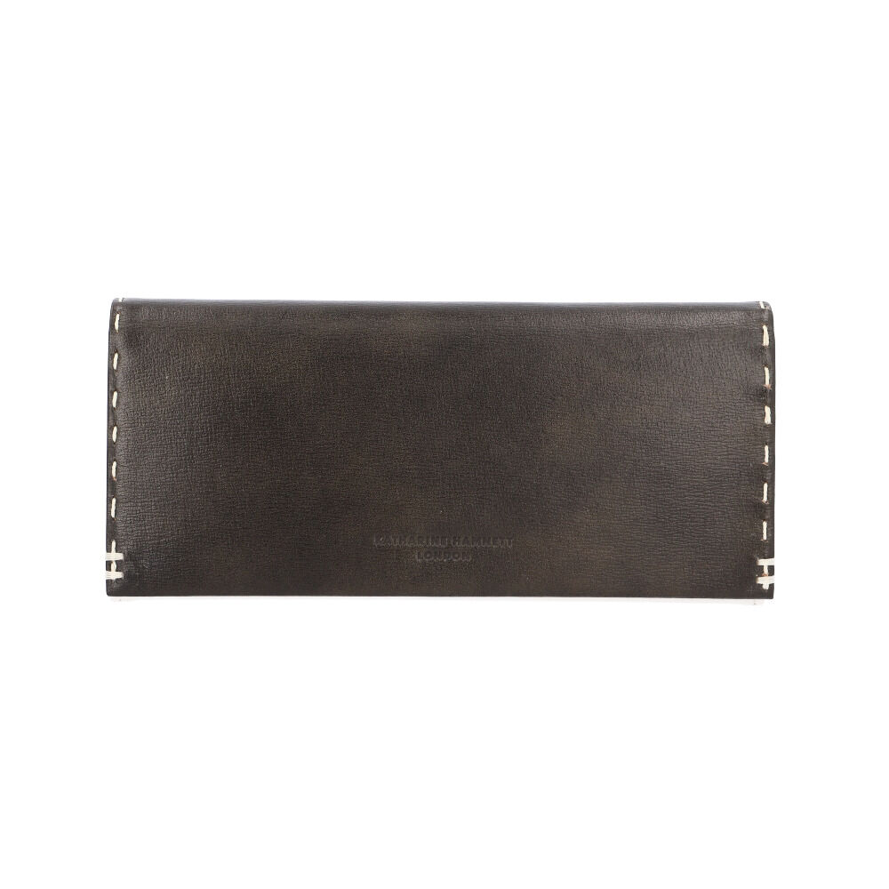 BACKYARD FAMILY「katharine hamnett キャサリン ハムネット 長財布 本革 通販 財布 お財布」|財布|ブラック1