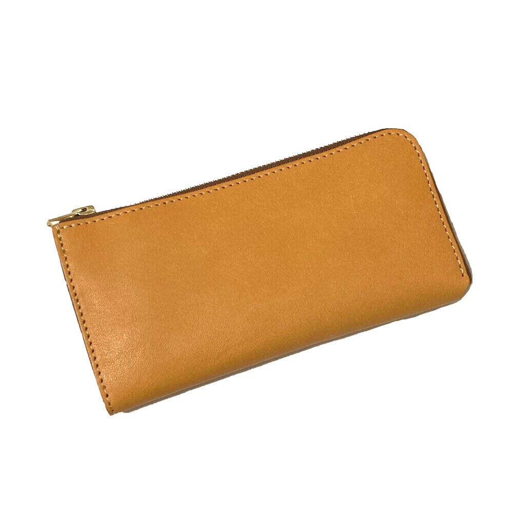 BACKYARD FAMILY「栃木レザー 長財布 メンズ 通販 財布 ロングウォレット 本革 レザー 革 牛革 L字ファスナー」|財布|ブラウン2
