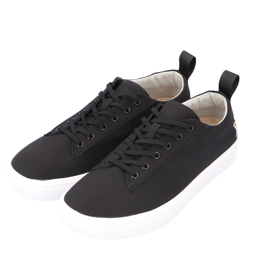 BACKYARD FAMILY「レディース 防水スニーカー アーノルドパーマー 通販 Arnold Palmer AL0865」|スリッポン|ブラック2