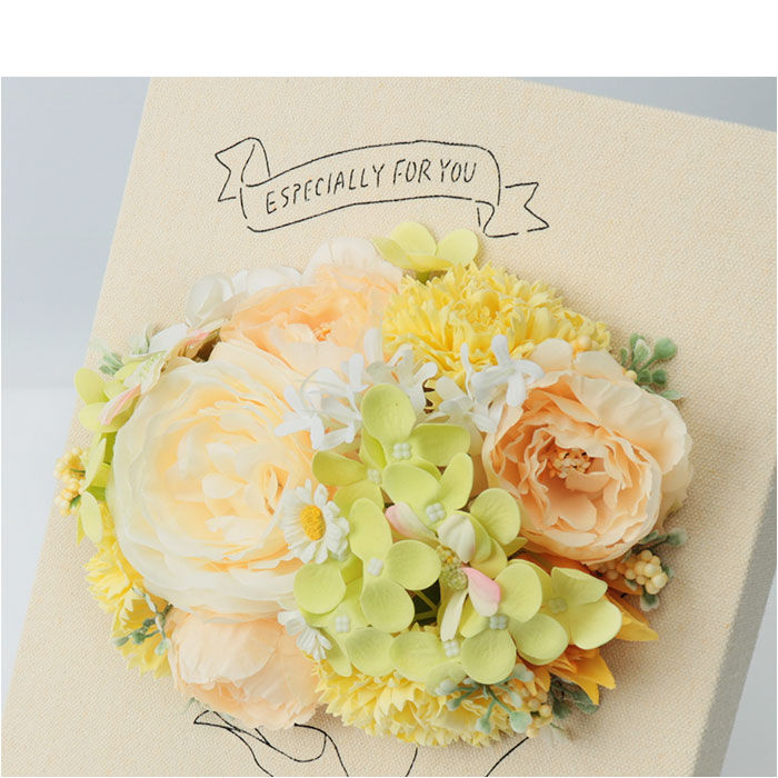 BACKYARD FAMILY「ソープフラワー オシャレ 通販 キャンバスボードソープフラワー フラワーアレンジメント 造花」|その他|