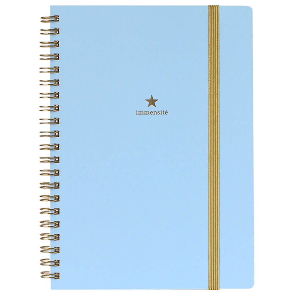 BACKYARD FAMILY「A5 ノート かわいい 通販 リングノート A5ノート 横罫 A罫 罫線 7mm 7ミリ」|その他|ブルー2