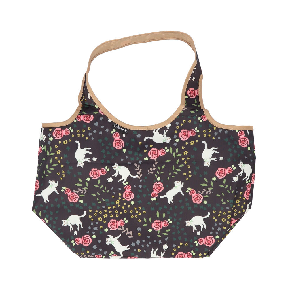 BACKYARD FAMILY「エコバッグ 保冷 コンビニ 通販 保冷バッグ エコバック 保冷バック コンビニバッグ」|エコバッグ|ブラック1