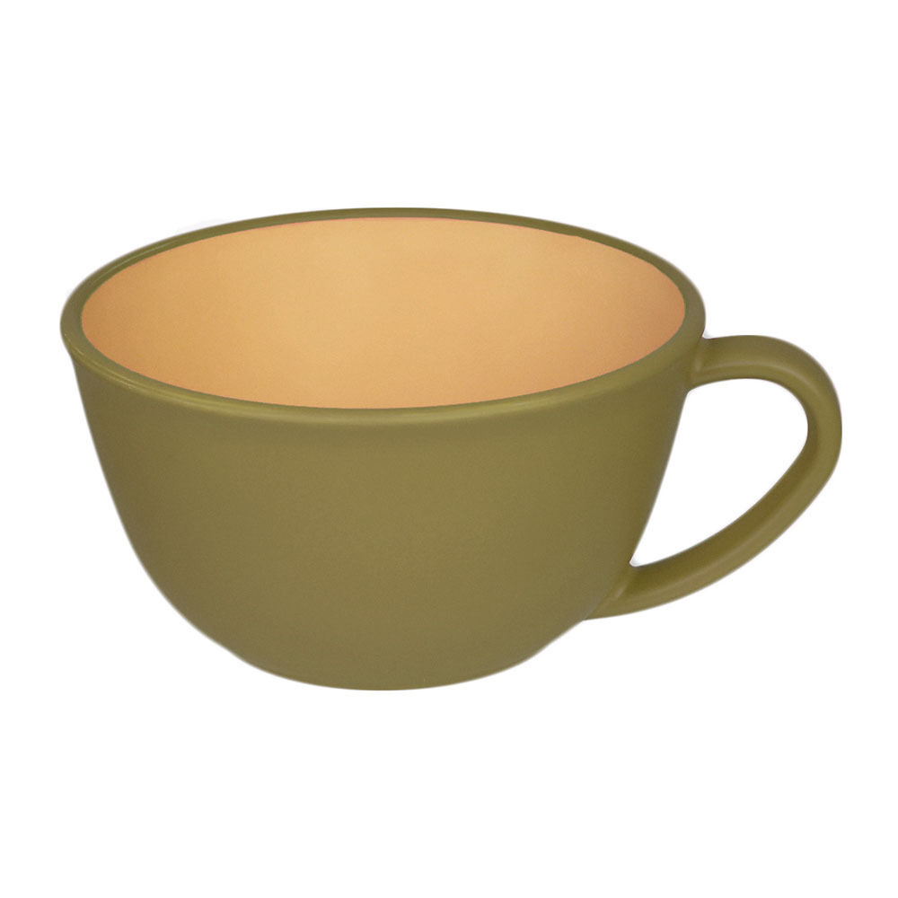 BACKYARD FAMILY「スープカップ おしゃれ 通販 スープボウル 取っ手 大きめ 420ml カップ ボウル 食洗機対応」|食器・キッチングッズ|グリーン1
