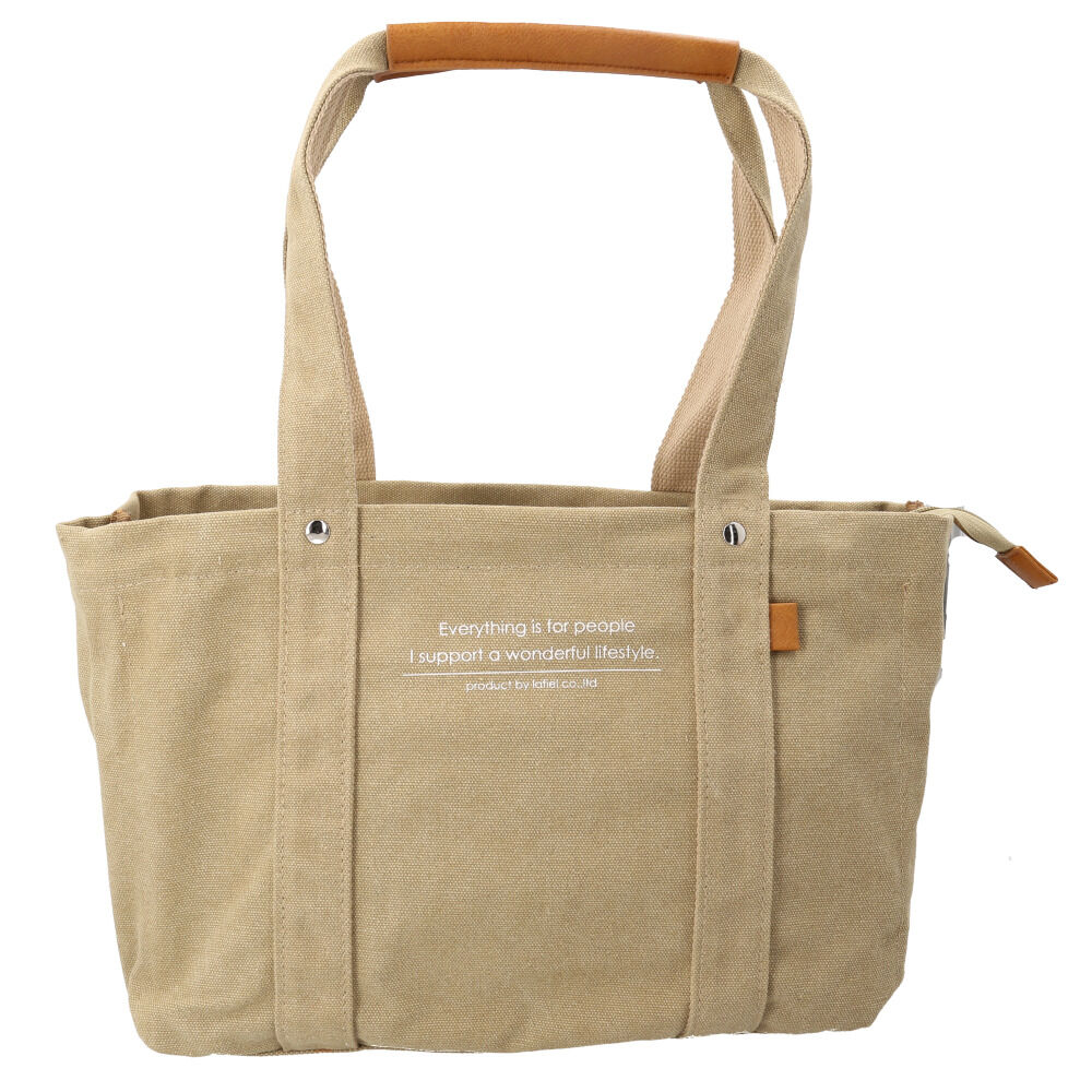 BACKYARD FAMILY「ラフィール トートバッグ Lafiel 003168400 通販 トートバック トート バッグ」|トートバッグ|ベージュ1