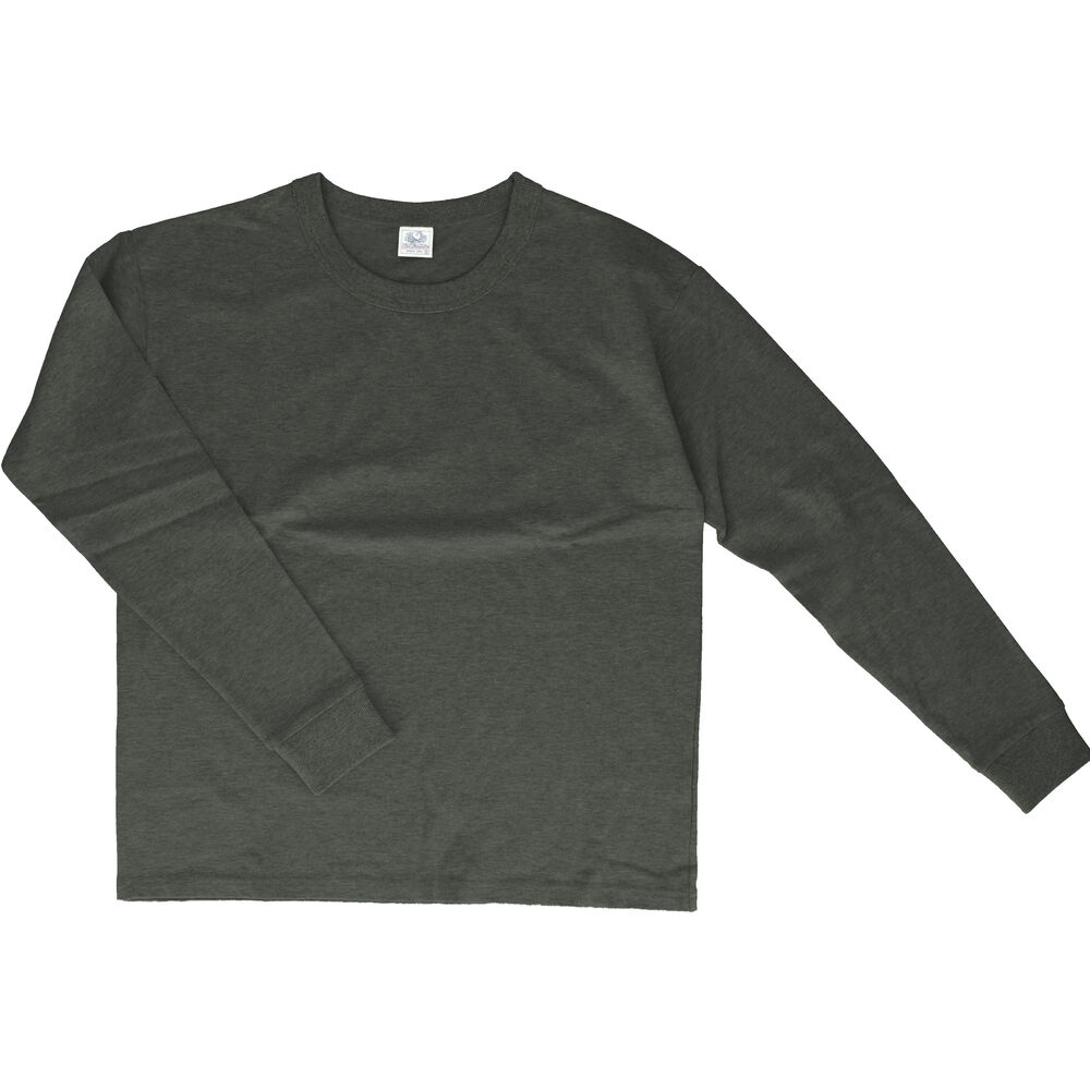 BACKYARD FAMILY「フルーツオブザルーム ロンT 通販 FRUIT OF THE LOOM Tシャツ 長袖 メンズ」|Tシャツ・カットソー|グレー2