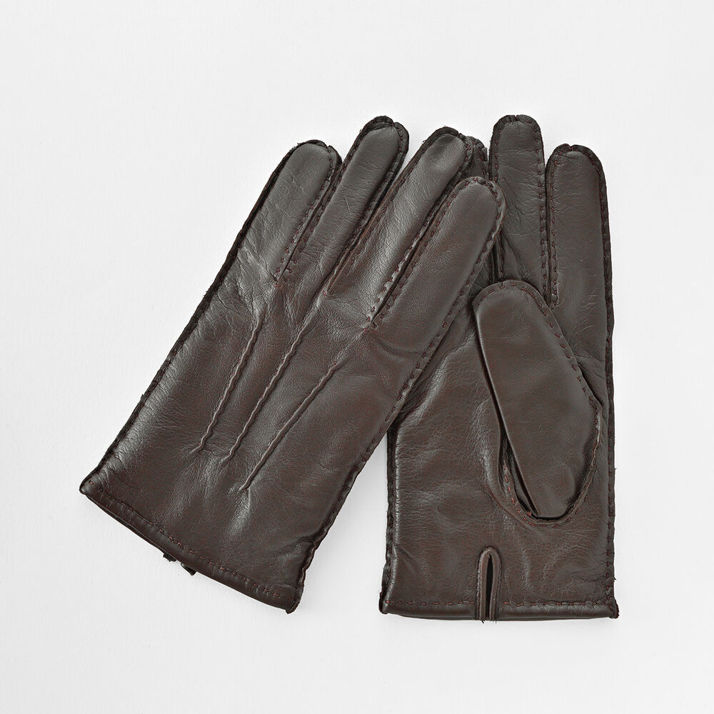 BACKYARD FAMILY「クロダ 手袋 メンズ 通販 グローブ レザーグローブ レザー 革 防寒 暖かい 手ぶくろ おしゃれ」|手袋|ブラウン1