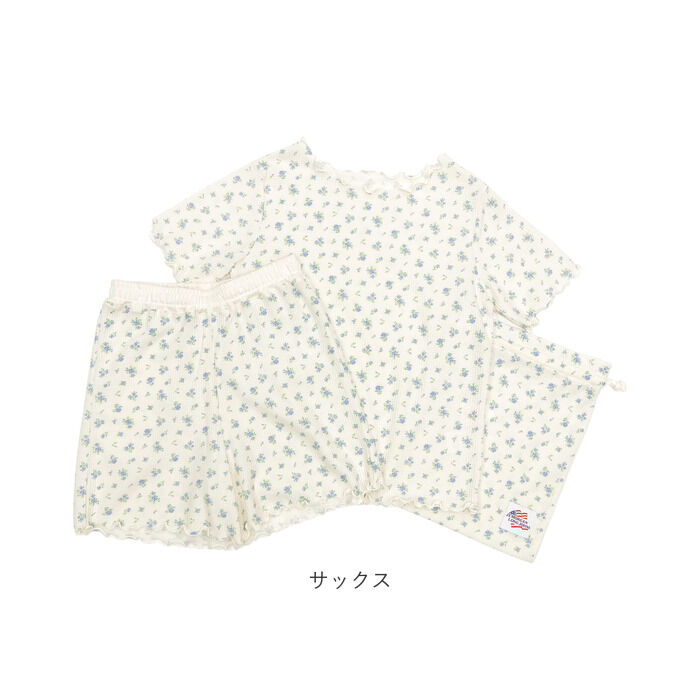 BACKYARD FAMILY「ルームウェア レディース 通販 JEMORGAN ジェーイーモーガン 花柄 半袖 ショートパンツ」|ルームウェア|