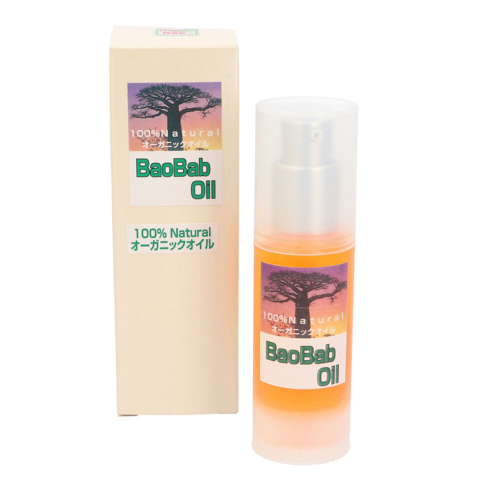 BACKYARD FAMILY「バオバブオイル 30ml 通販 日本製 フェイスオイル ヘアオイル クレンジングオイル」|フェイスマスク・パック|ホワイト1