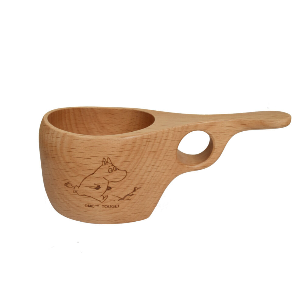 BACKYARD FAMILY「ムーミン マグカップ 通販 マグ コップ カップ 木製 北欧 MOOMIN ククサカップ 木製食器」|グラス・マグカップ|ブラウン1
