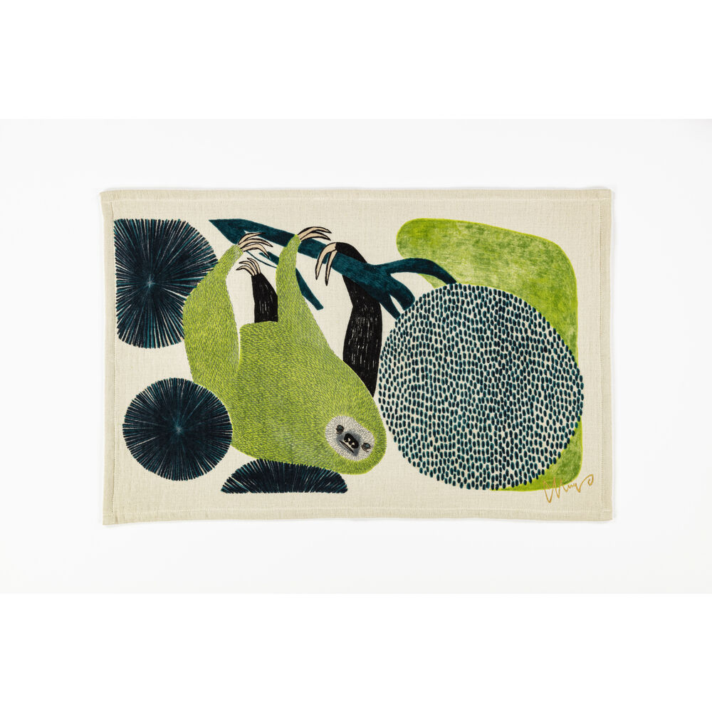 BACKYARD FAMILY「ティータオル 通販 キッチンタオル プレースマット フェイスタオル 大きめ バスタオル 小さめ」|タオル|グリーン1