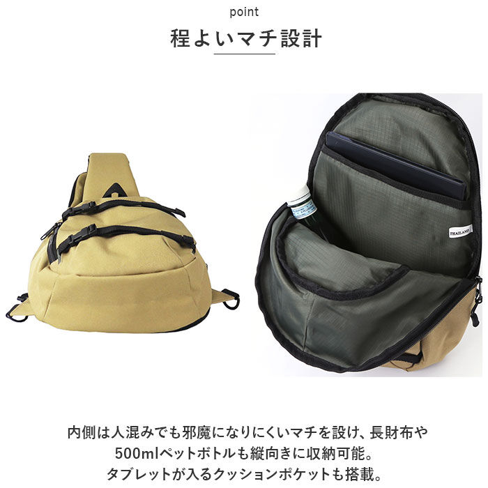 BACKYARD FAMILY「ボディバッグ 大容量 通販 ボディバック mokki ウエストポーチ メッセンジャーバッグ」|その他|