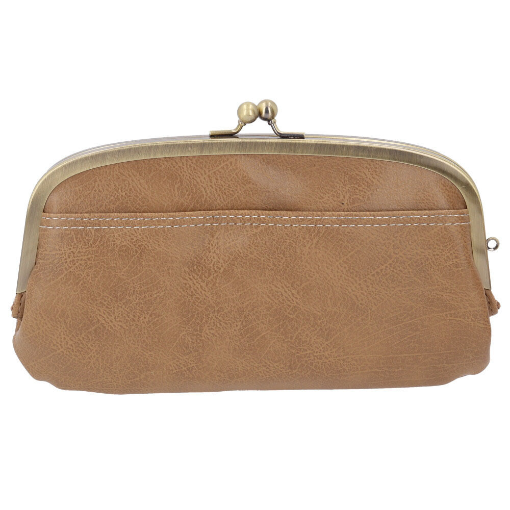 BACKYARD FAMILY「がま口財布 長財布 通販 がま口 財布 がまぐち財布 がまぐち さいふ かわいい レディース」|財布|ブラウン1