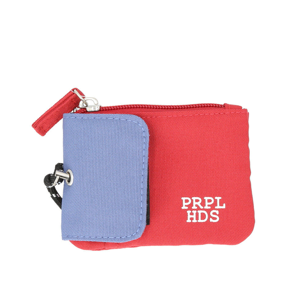 BACKYARD FAMILY「パスケース リール付き キーケース 通販 小銭入れ 定期入れ キーリング コインケース 財布」|定期入れ|レッド1