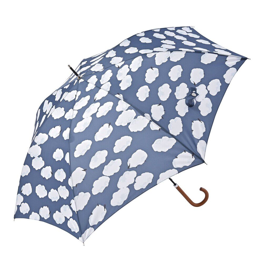 BACKYARD FAMILY「ニフティカラーズ 長傘 通販 nifty colors 傘 レディース ジャンプ 大きめ 60cm」|傘|ブルー2