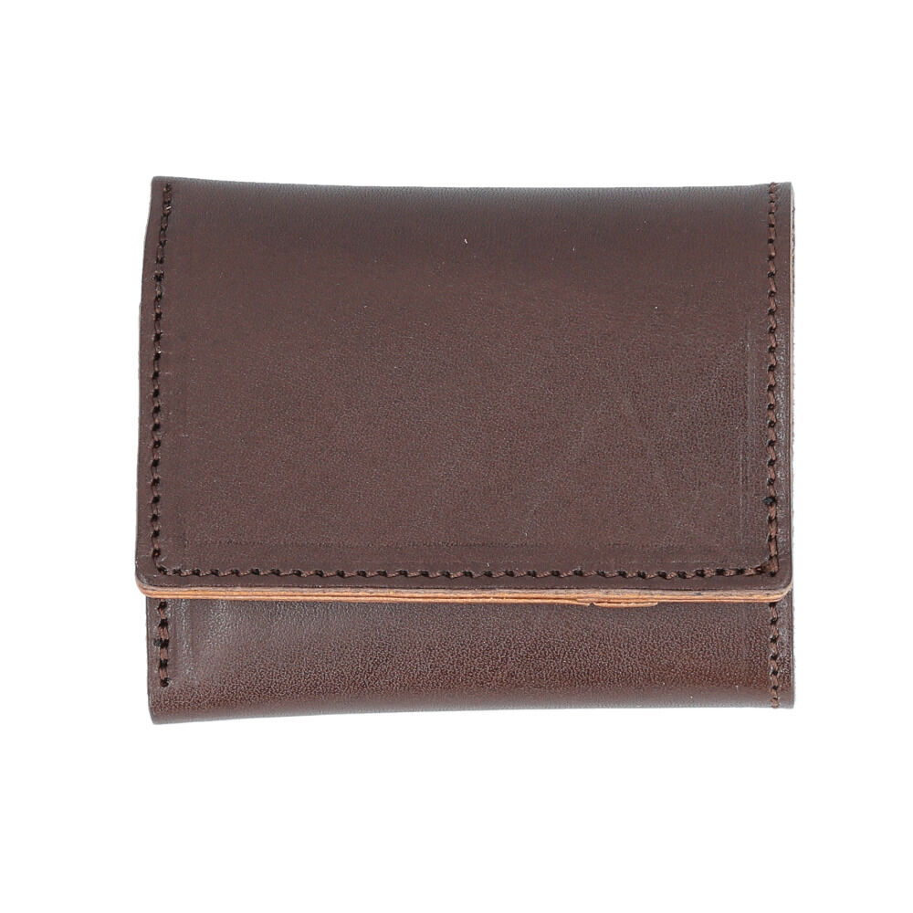 BACKYARD FAMILY「三つ折り財布 革 通販 三つ折り 財布 サイフ 本革 栃木 レザー 栃木レザー メンズ レディース」|財布|ブラウン1