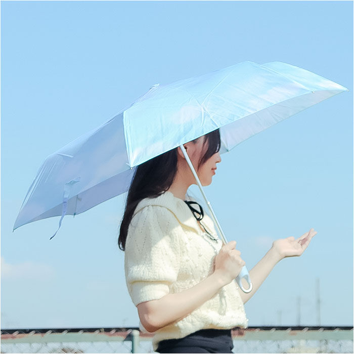 BACKYARD FAMILY「晴雨兼用 カラビナ付き 折り畳み傘 55cm 通販 折りたたみ傘 雨傘 日傘 折り畳み 折りたたみ」|傘|