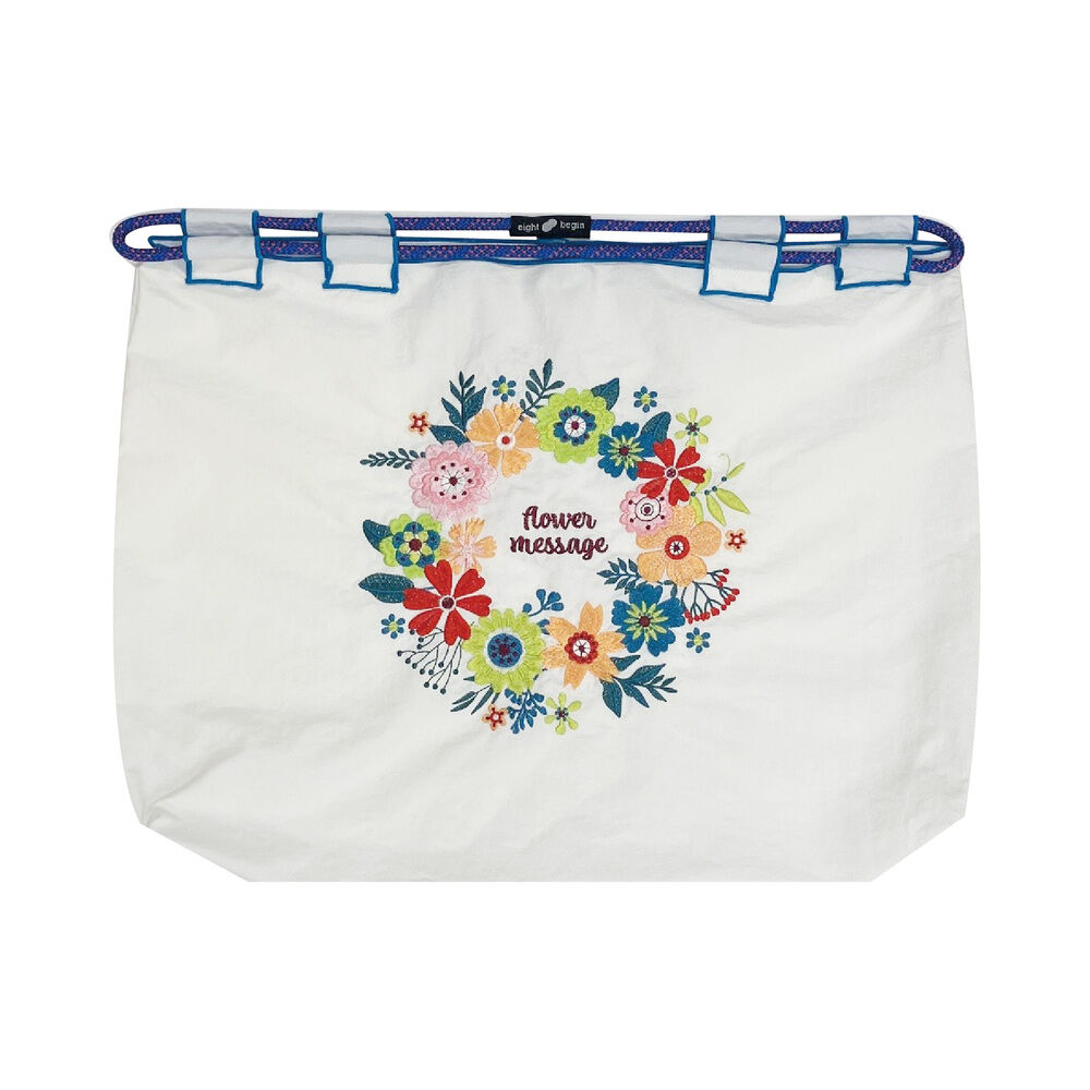 BACKYARD FAMILY「トートバッグ ナイロン Lサイズ 通販 トート 手提げ トートバック サブバッグ サブバック」|トートバッグ|ホワイト1