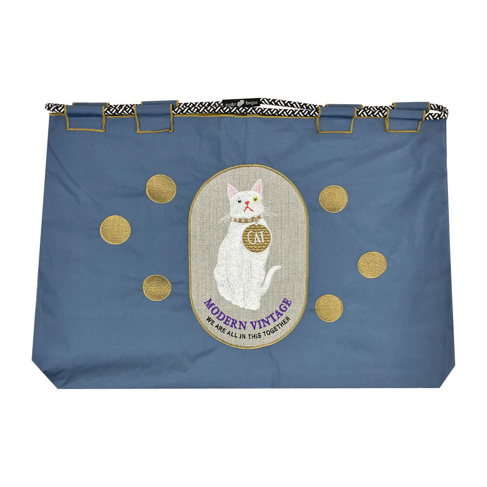 BACKYARD FAMILY「トートバッグ ナイロン Lサイズ 通販 トート 手提げ トートバック サブバッグ サブバック」|トートバッグ|ブルー1