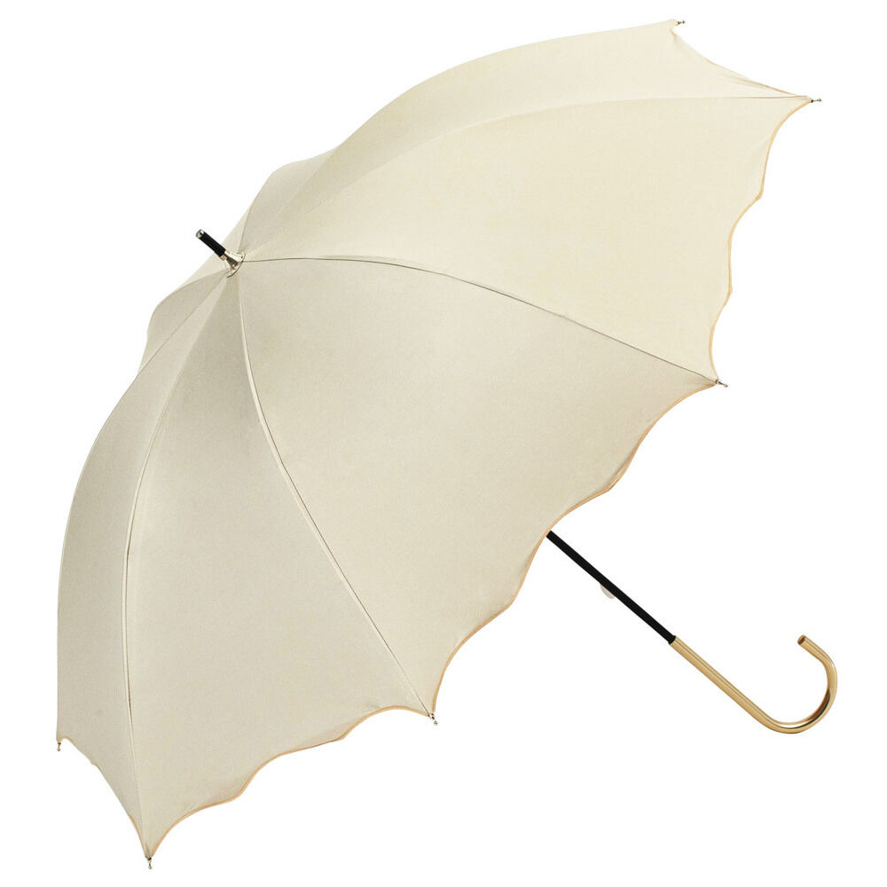 BACKYARD FAMILY「because ビコーズ 晴雨兼用 長傘 通販 雨傘 日傘 晴雨兼用傘 傘 かさ カサ 婦人傘」|傘|グレー1