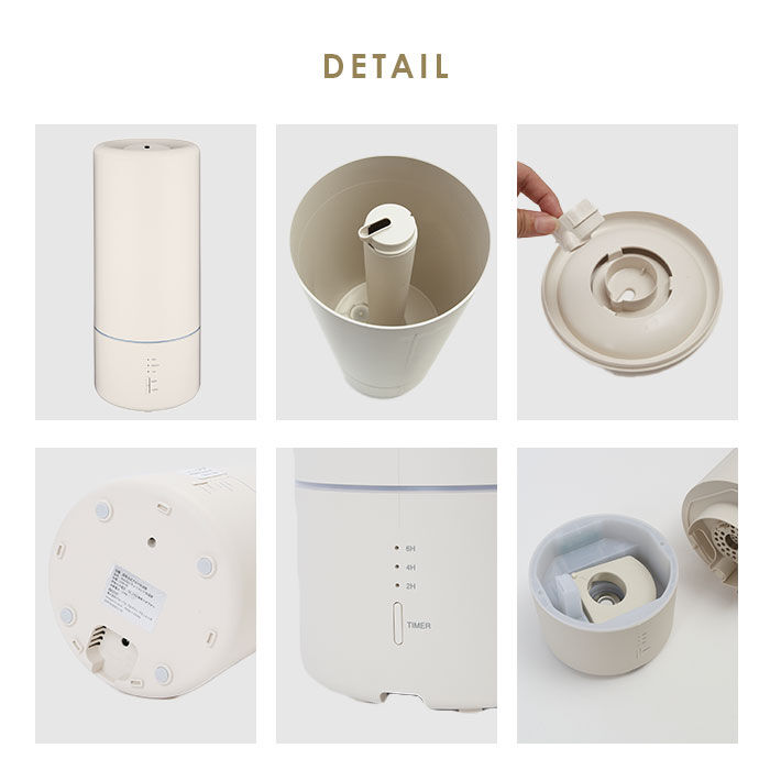BACKYARD FAMILY「加湿器 おしゃれ 通販 アロマ シンプル スリム 超音波式 上から給水 2.7L 超音波振動方式」|電化製品|