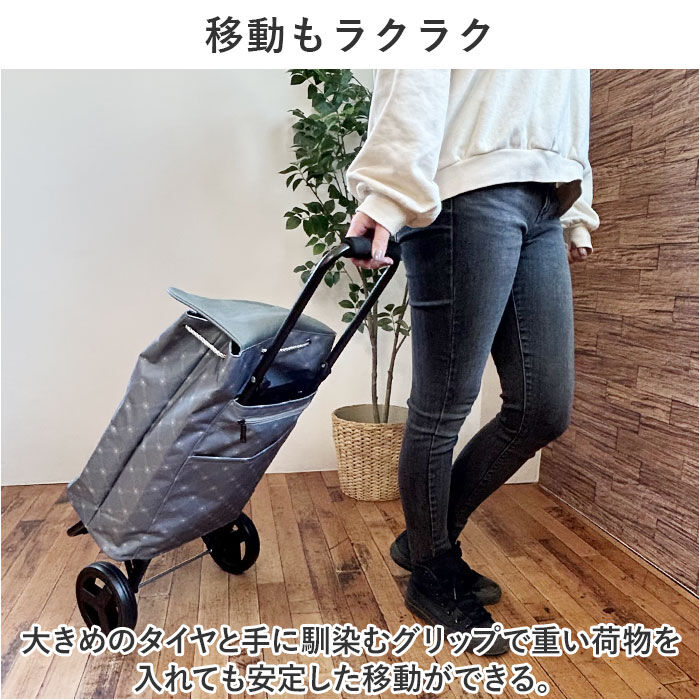 BACKYARD FAMILY「ココロ ショッピング カート 通販 ショッピングカート 2輪 cocoro 保冷 保温」|キャリーケース|