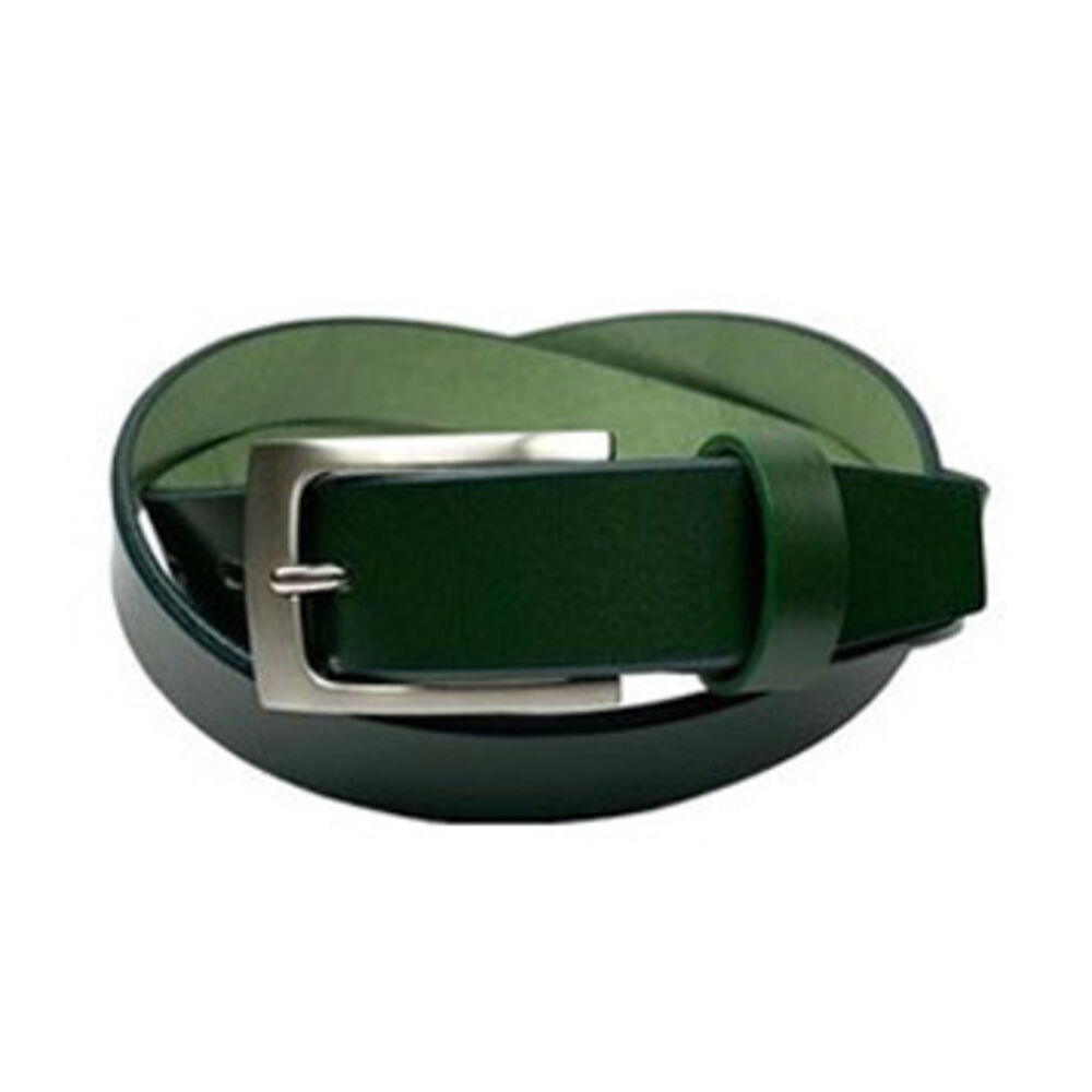 BACKYARD FAMILY「ベルト メンズ 大きいサイズ 通販 日本製 姫路レザー ビジネスベルト ロング 長め ビジネス」|ベルト|グリーン1