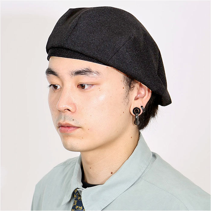 BACKYARD FAMILY「ベレー帽 帽子 ハット キャスケット メンズ 通販 日本製 ビッグベレー ウール調」|その他|