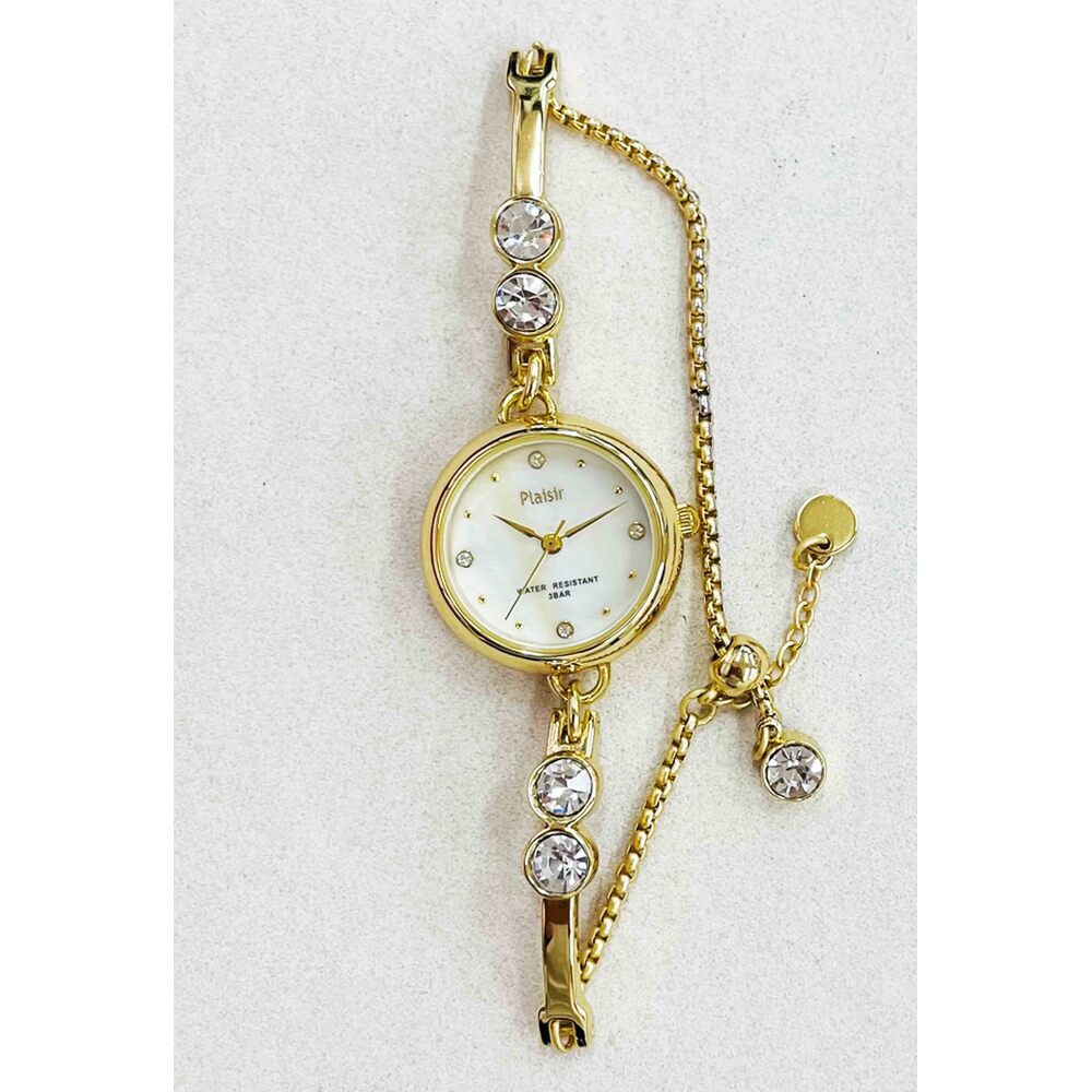 BACKYARD FAMILY「plaisir 時計 NTK-30 通販 腕時計 ニッケルフリー リストウォッチ レディース」|腕時計|ゴールド3
