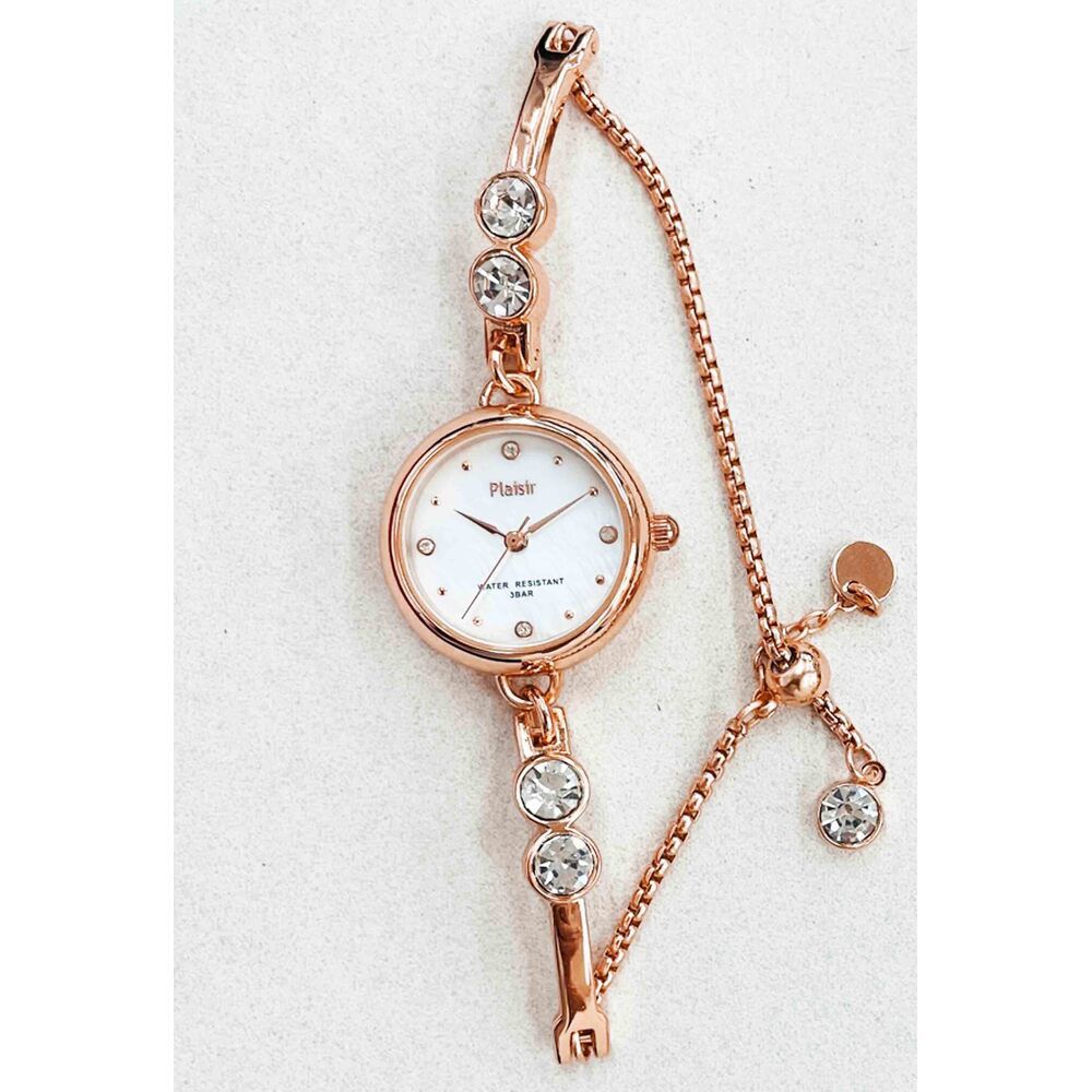 BACKYARD FAMILY「plaisir 時計 NTK-30 通販 腕時計 ニッケルフリー リストウォッチ レディース」|腕時計|ゴールド4