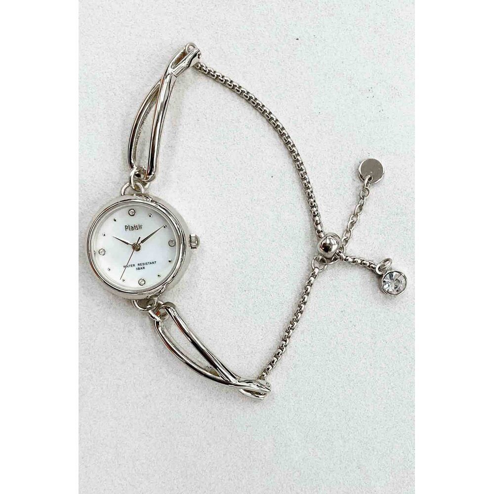 BACKYARD FAMILY「plaisir 時計 NTK-30 通販 腕時計 ニッケルフリー リストウォッチ レディース」|腕時計|シルバー1