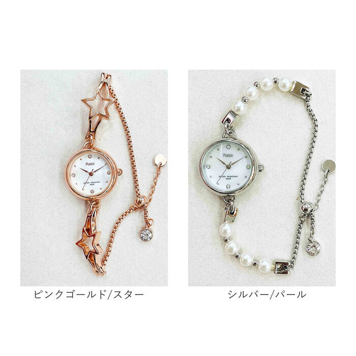 BACKYARD FAMILY「plaisir 時計 NTK-30 通販 腕時計 ニッケルフリー リストウォッチ レディース」|腕時計|