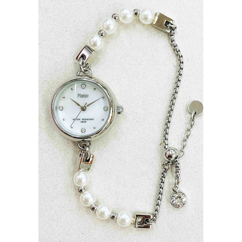 BACKYARD FAMILY「plaisir 時計 NTK-30 通販 腕時計 ニッケルフリー リストウォッチ レディース」|腕時計|シルバー4