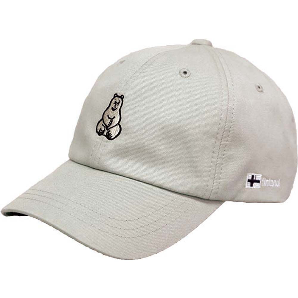 BACKYARD FAMILY「キャップ レディース おしゃれ 通販 ポーラーベアバンク 帽子 ぼうし コットン シロクマ 白くま」|キャップ・キャスケット|グレー1
