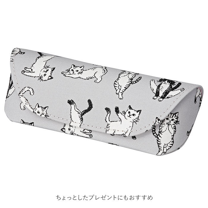 BACKYARD FAMILY「メガネケース おしゃれ 通販 眼鏡ケース セミ ハード めがねケース 可愛い 猫 犬 ねこ ネコ」|その他|