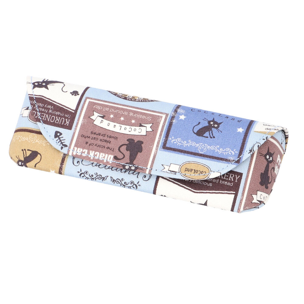 BACKYARD FAMILY「メガネケース おしゃれ 通販 眼鏡ケース セミ ハード めがねケース 可愛い 猫 犬 ねこ ネコ」|その他|ブルー2