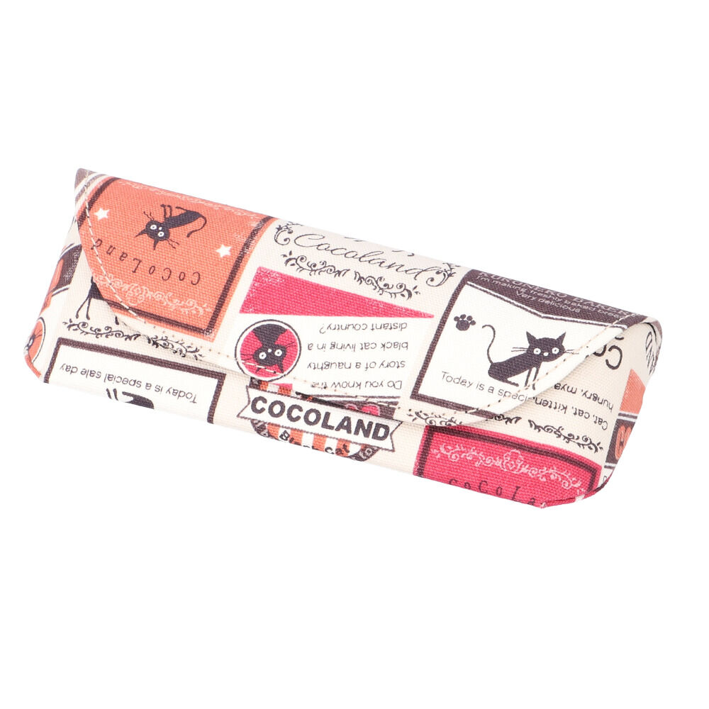 BACKYARD FAMILY「メガネケース おしゃれ 通販 眼鏡ケース セミ ハード めがねケース 可愛い 猫 犬 ねこ ネコ」|その他|ベージュ3