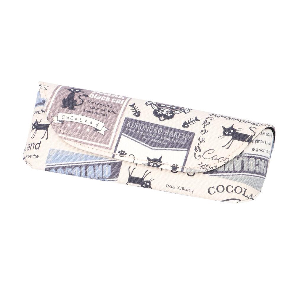 BACKYARD FAMILY「メガネケース おしゃれ 通販 眼鏡ケース セミ ハード めがねケース 可愛い 猫 犬 ねこ ネコ」|その他|ベージュ4