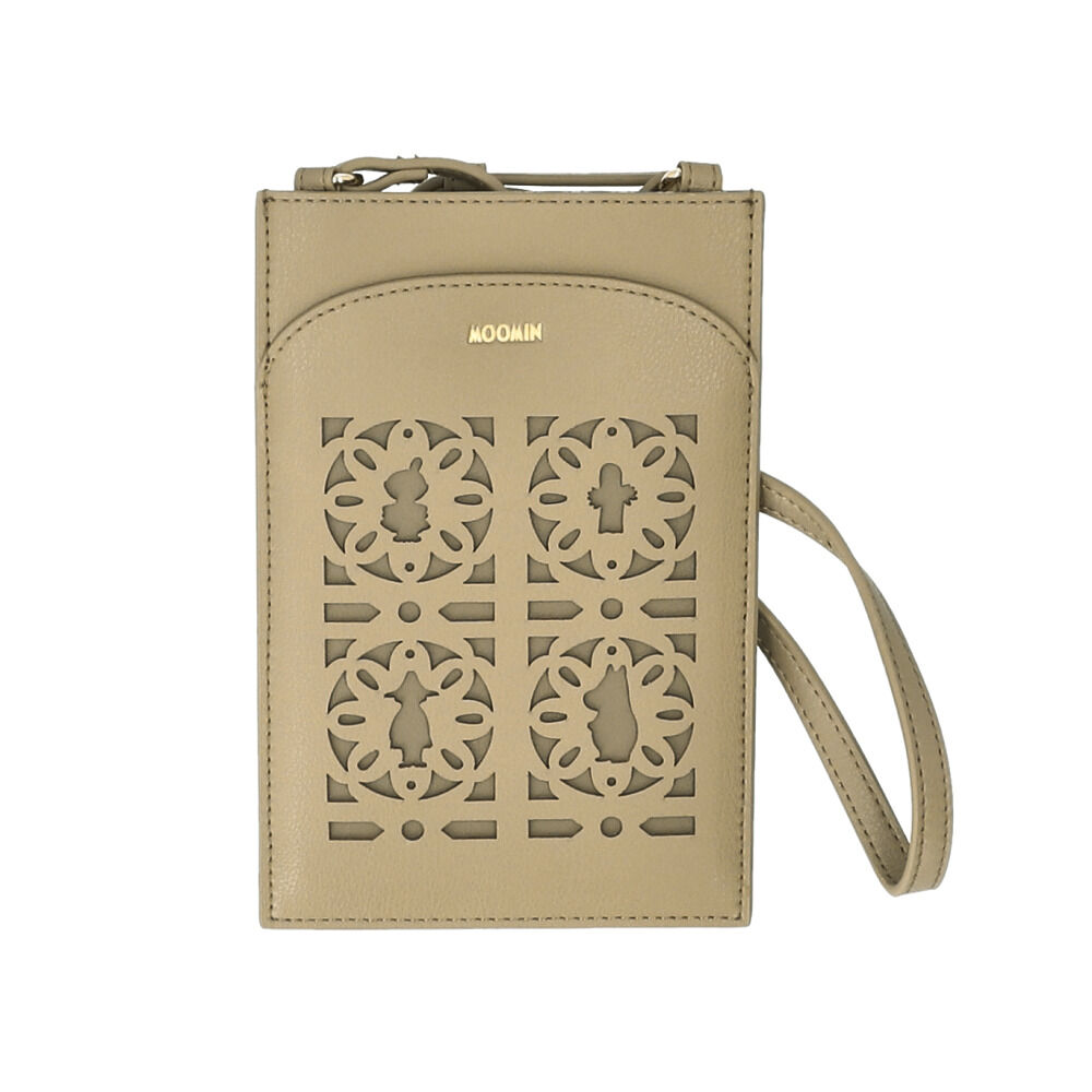 BACKYARD FAMILY「MOOMIN ムーミン スマホショルダー RMNL-01 通販 スマホ ショルダー サコッシュ」|ショルダー・メッセンジャー|ベージュ1