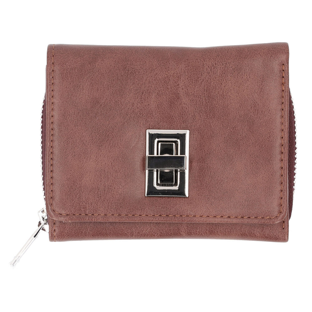 BACKYARD FAMILY「Rename リネーム 三つ折り財布 通販 三つ折り 財布 折り財布 お財布 おさいふ サイフ」|財布|ブラウン1